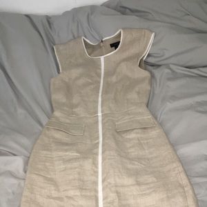 NWOT JCREW beige summer dress